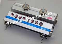 Sensor de trama doble para telar Somet con 8 agujeros