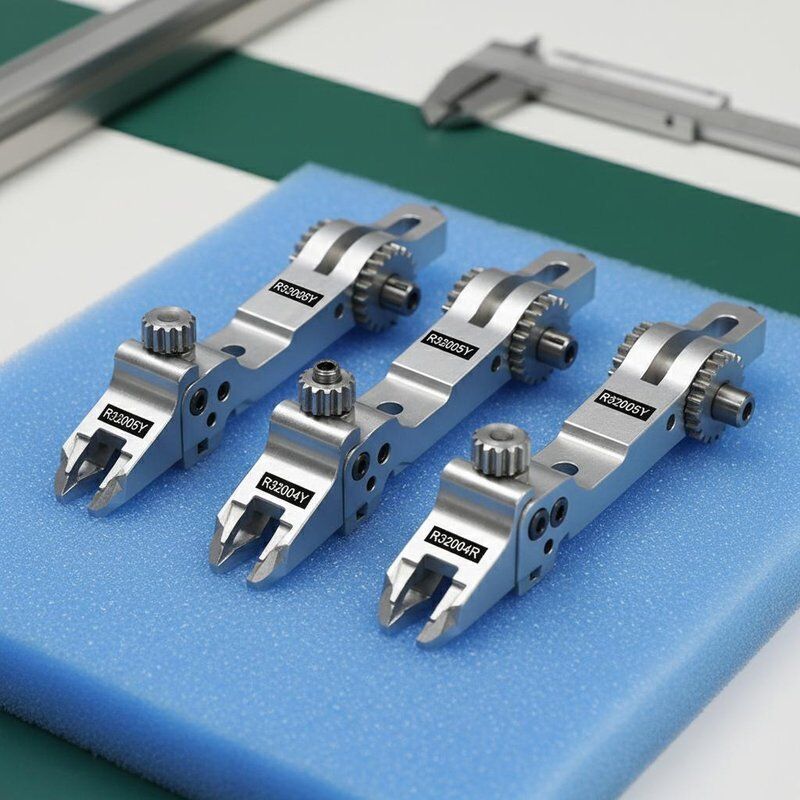 Somet Rapier Gripper Complete LH and RH R32005Y R2005YD R32004Y R32004YR Metal Material Somet Loom Spare Parts